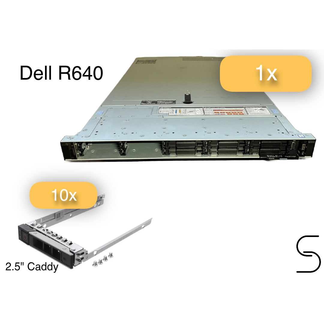 Dell R640 Caddy komplekt