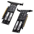 PCIe x16 to 4 NVMe