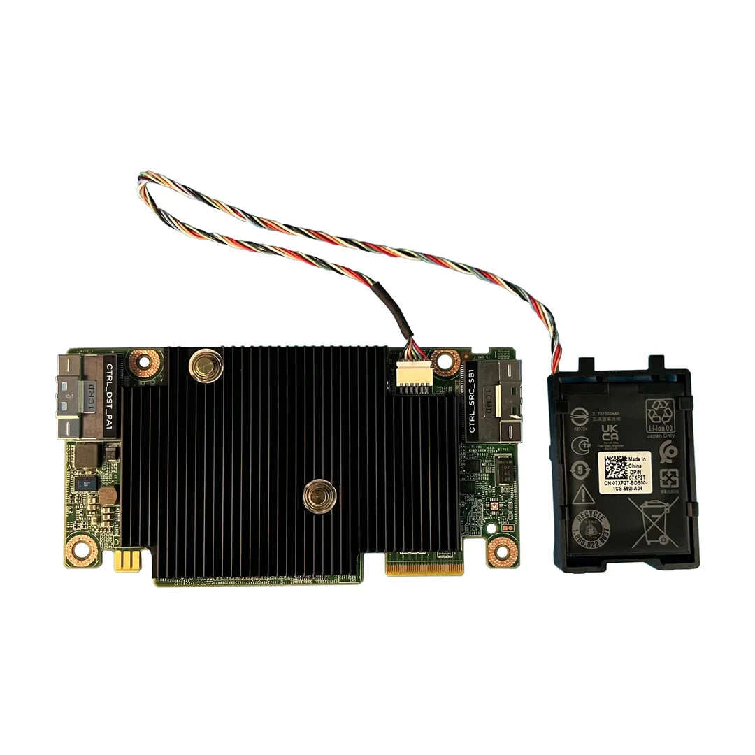 Dell PERC H745 Front RAID kontroller JT47Y koos akuga 7XF2T