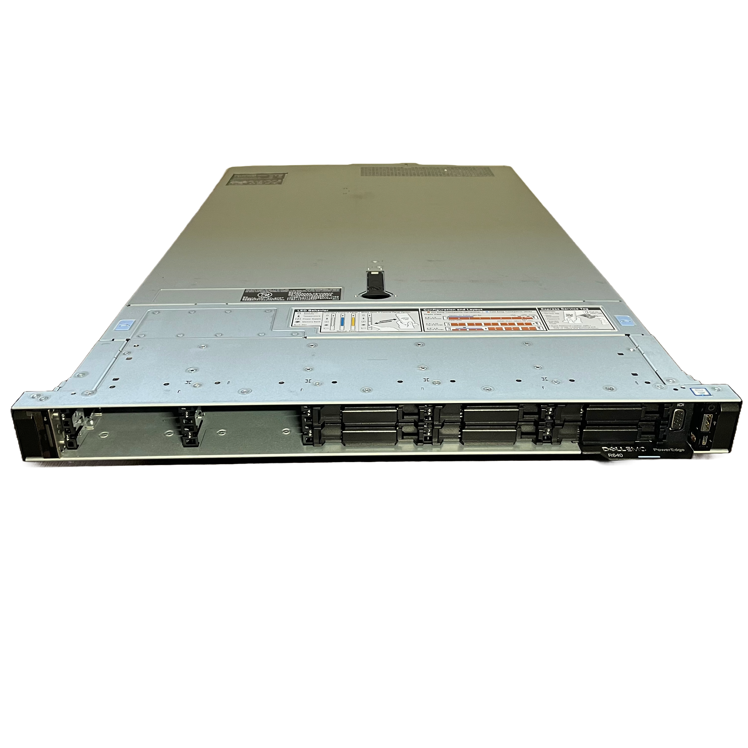 Dell R640 / 2x 20 Tuumaline 6138 / 32GB / 10SFF Server