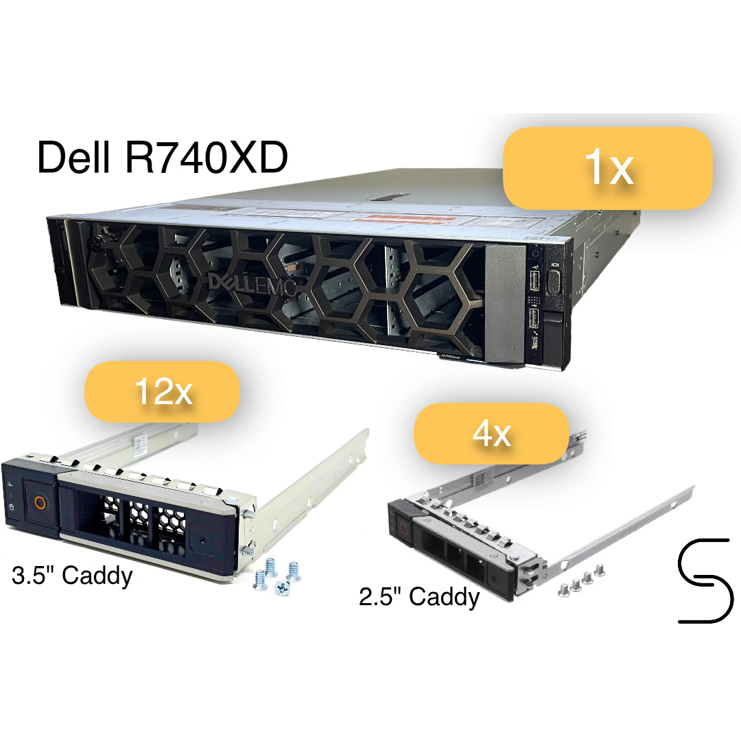 Dell R740XD Caddy Komplekt