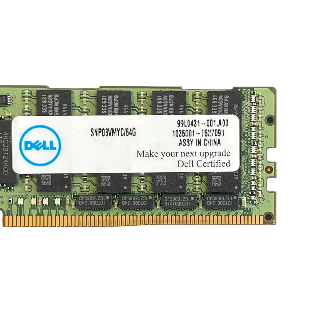 Samsung 64GB DDR4 LRDIMM, Dell SNP03VMYC/64G